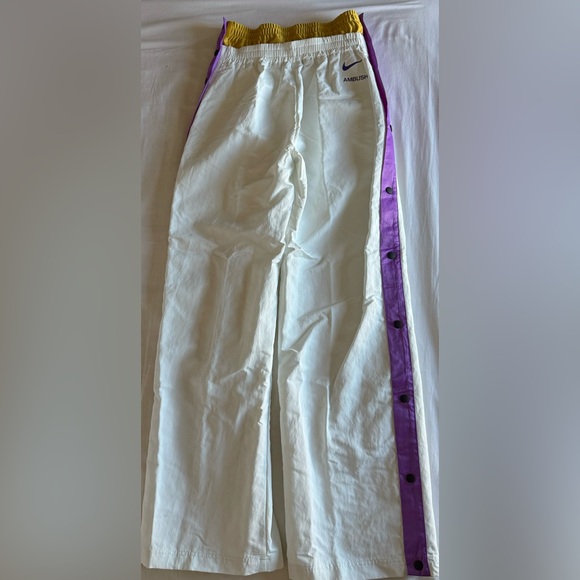 Nike x Ambush NBA collection Lakers Pants Summit White DB1636-121 Women’s Sz - Picture 8 of 8